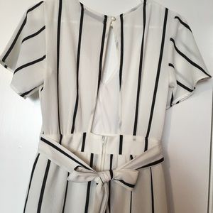 Black and White Maxi romper